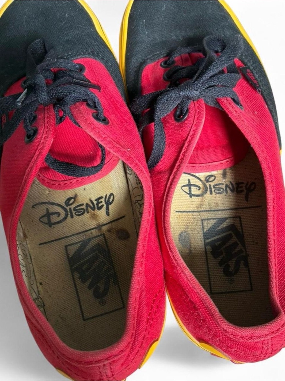 Rare Disney Mickey Mouse Vans size 8 - Picture 4 of 7